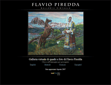 Tablet Screenshot of flaviopiredda.com